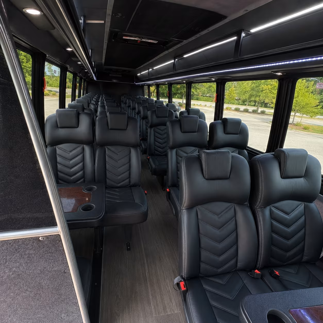 tempe long distance transportation onboard seating