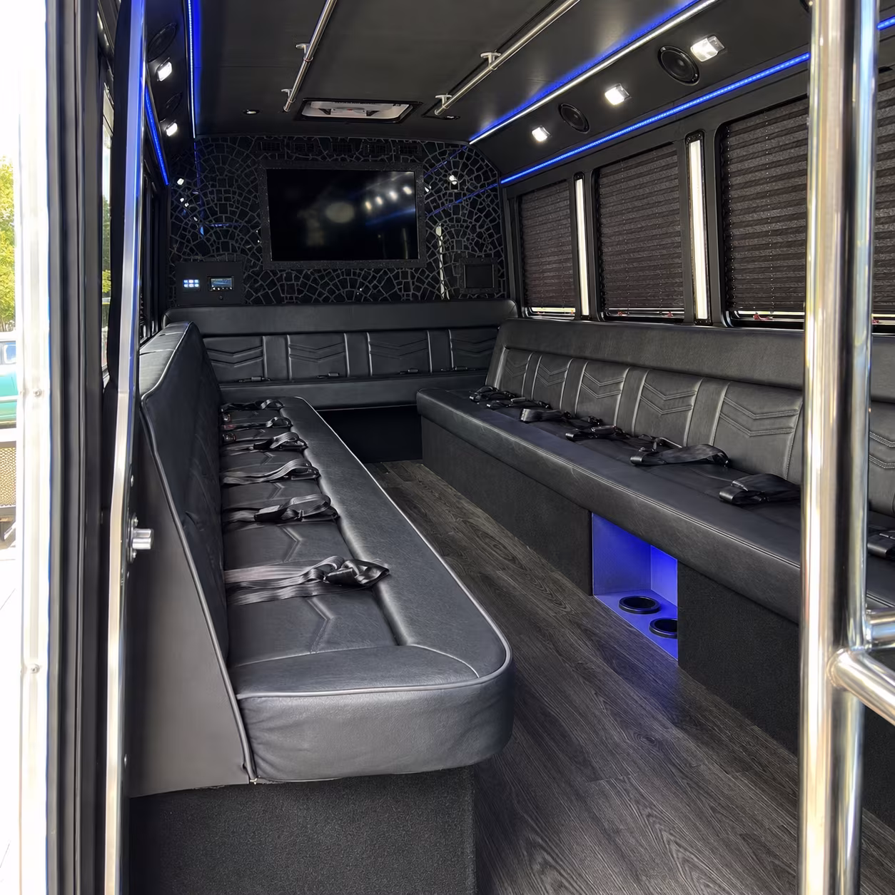 tempe night on town party bus rental