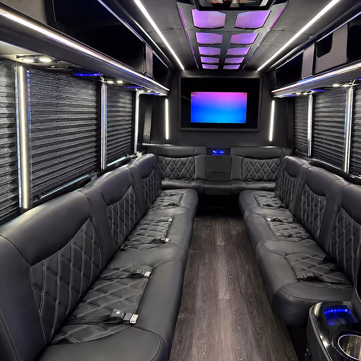 tempe party bus rentals inside